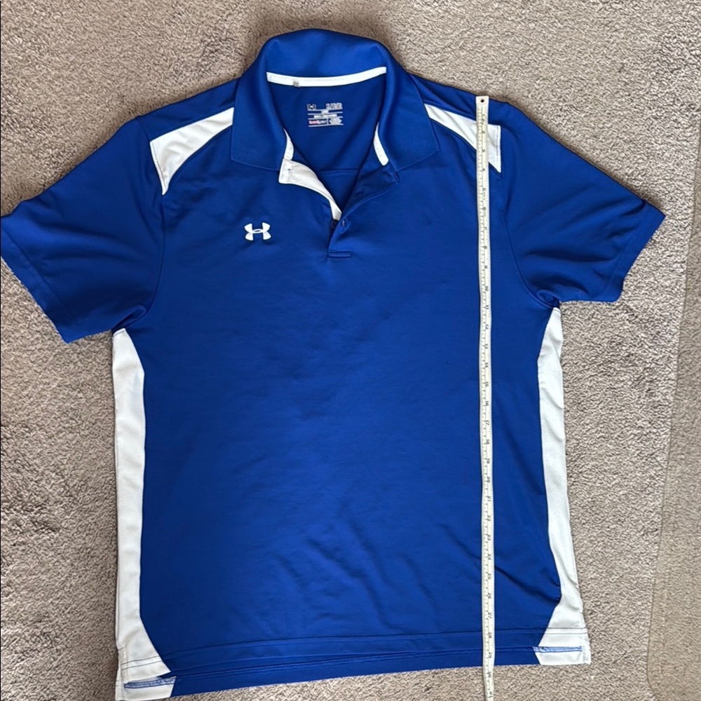 Under Armour Men's Blue Polo Shirt